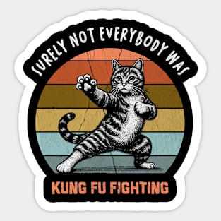 kung-fu-fighting Sticker